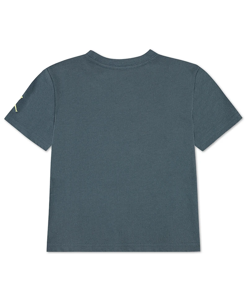 Jordan Boys' Toddler 2T-4T Jumpman Grid Blur Crewneck T-Shirt