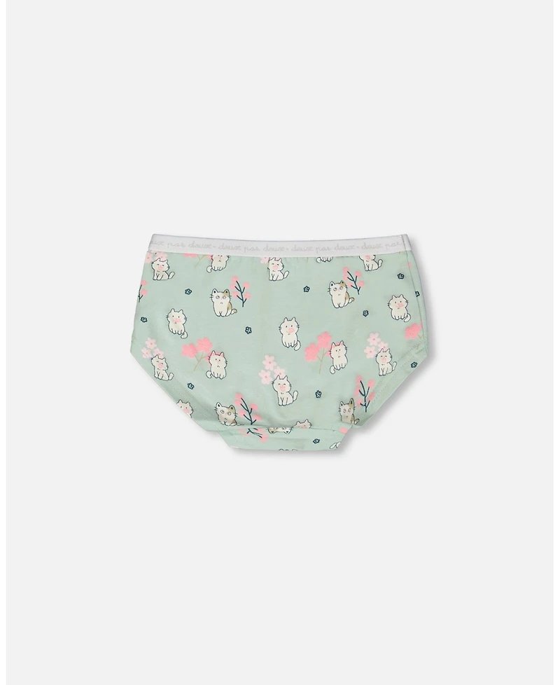 Deux par Girl Cotton Boyshort Panty