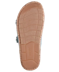 Earth Women's Sprinti Round Toe Platform Footbed Sandals