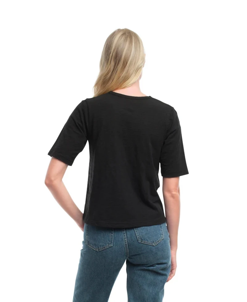 Wilt Clothing Women's Baby Fit Elbow Sleeve Tee