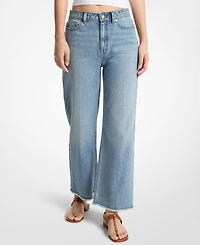 Michael Kors Women's Cropped Kick Jeans