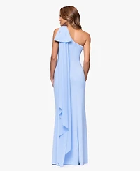 Xscape Women's One-Shoulder Maxi Dress