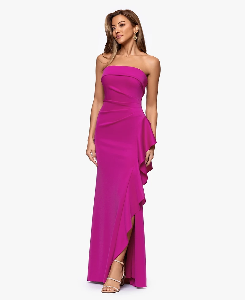 Xscape Women's Long Dress