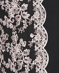 Alex Evenings Plus Embroidered Crewneck Top