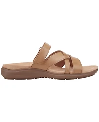 Easy Spirit Women's Waylin Strappy Flat Slip-On Sandals