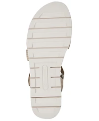 Easy Spirit Women's Hillary Woven Strappy Flat Sandals