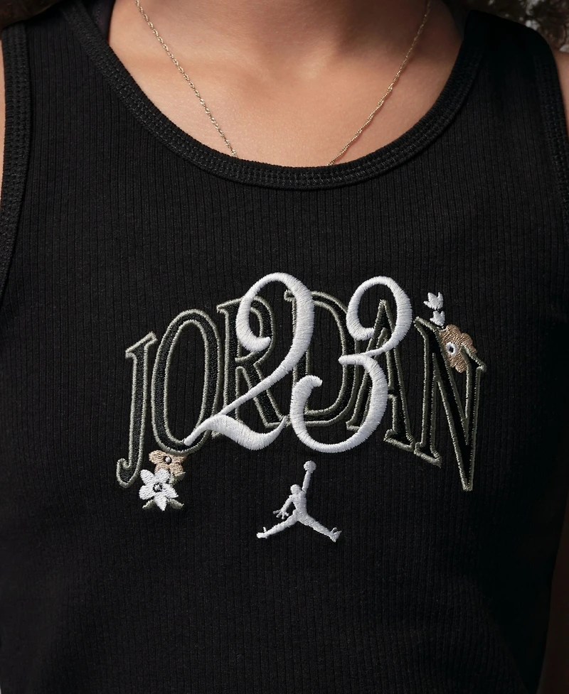 Jordan Girls' 7-16 Flower of Friendship Scoop Neck Tank Top