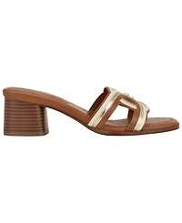 Tommy Hilfiger Women's Marica Block Heel Slide Sandals