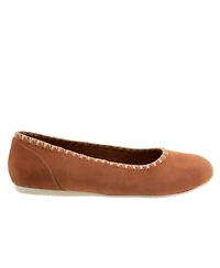 Softwalk Women's Sonoma Embroidery Flat