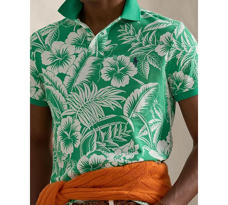 Polo Ralph Lauren Men's Short-Sleeve Tropical Mesh Shirt