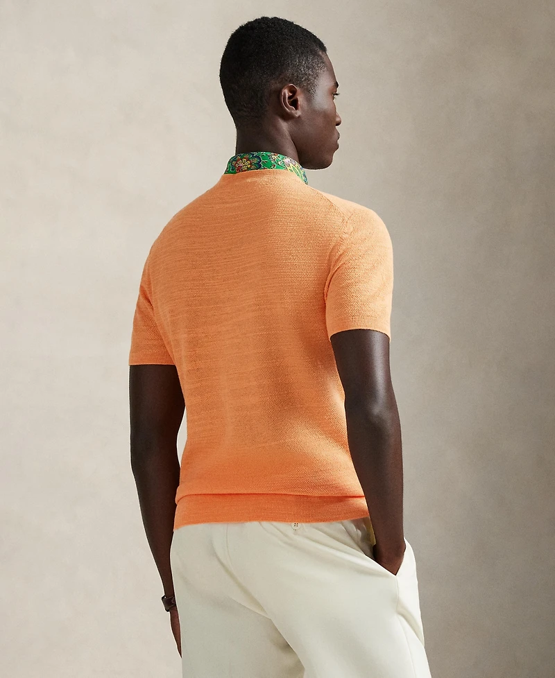 Polo Ralph Lauren Men's Textured Lightweight Sweater T-Shirt