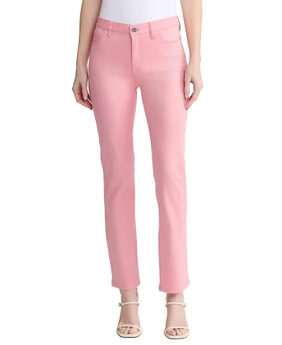 Jones New York Women's Mid-Rise Lexington Straight Jeans