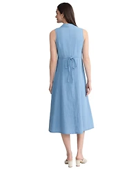 Jones New York Women's Collared Neck Shirt Dress