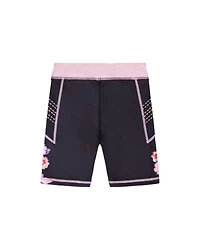Deux par Deux Girls 4-16 Polyester Athletic Biker Shorts