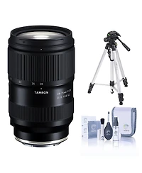 Tamron 28-75mm f/2.8 Di Iii Vxd G2 Lens for Sony E, Bundle with 3-Section Aluminum Tripod and Cleaning Kit