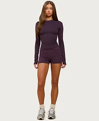 Edikted Women's Lannie Long Sleeve T Shirt