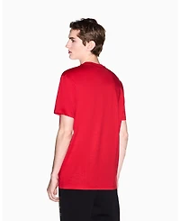 A|X Armani Exchange Men's Lunar New Year Mercerized Cotton Graphic T-Shirt