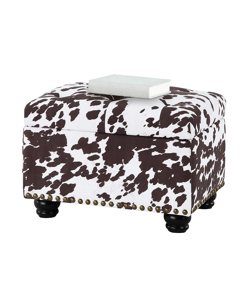 Convenience Concepts 17.75" Designs4Comfort 5th Avenue Storage Ottoman