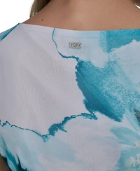 Calvin Klein Women's Crewneck Short-Sleeve Top