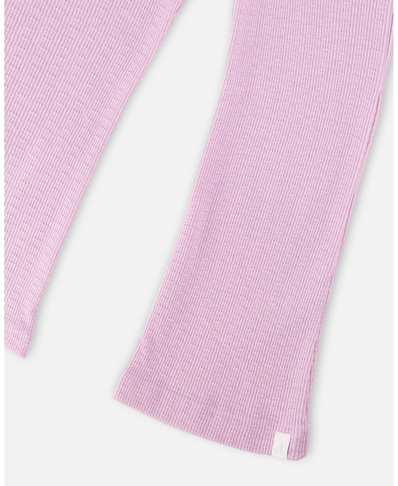 Deux par Deux Big Girls Crinkle Jersey Leggings
