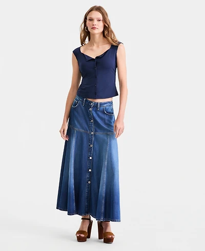 Guess Women's Nidia Long Skirt