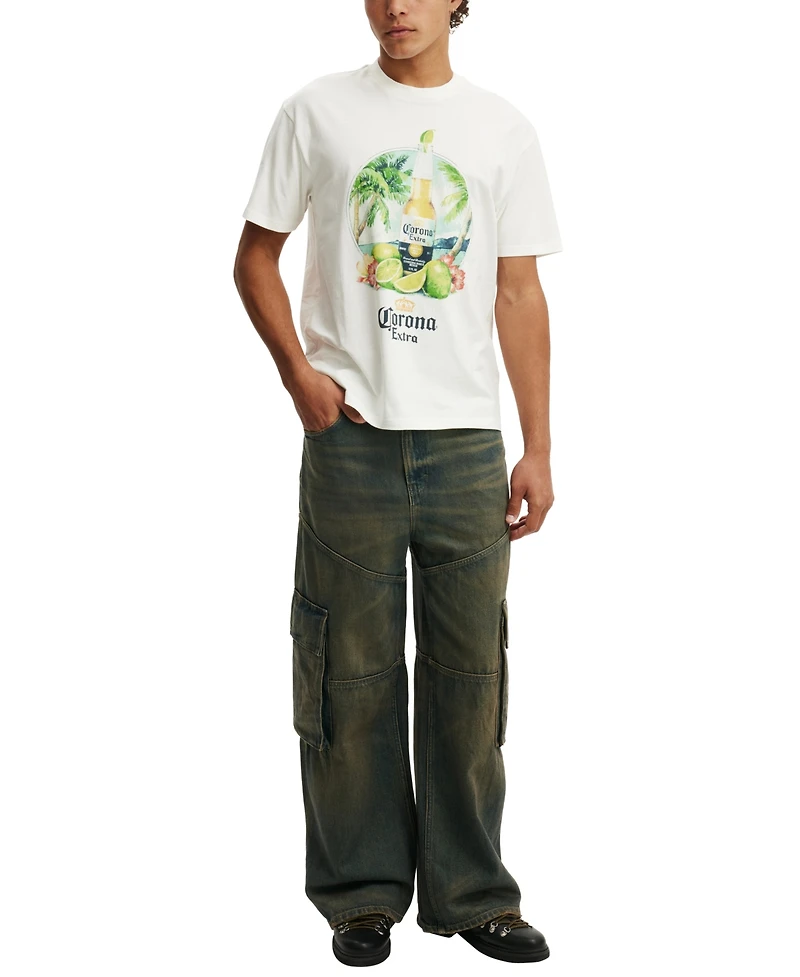 Cotton On Men's Short-Sleeve Crewneck Graphic T-Shirt