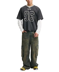 Cotton On Men's Football Jersey Short-Sleeve T-Shirt