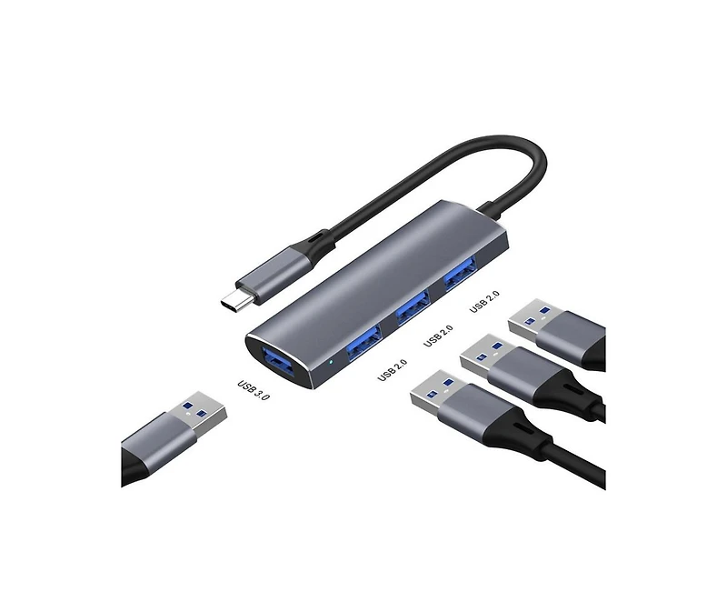 4-in-1 Usb Hub