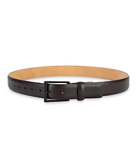 Calvin Klein Men's Smooth and Saffiano Leather Dress Belt