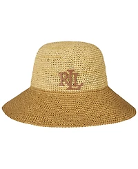 Lauren Ralph Color Block Crochet Bucket Hat