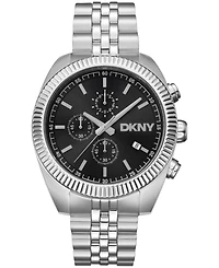 Dkny Men's Chronograph Dial Stainless Steel Bracelet Watch