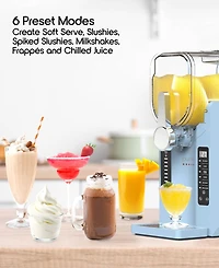 Tzumi Puree 2.6 Liter Slushie and Soft Serve Ice Cream Machine