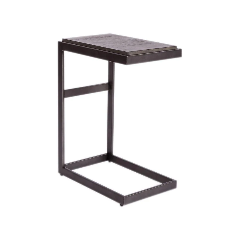 Liberty Furniture Modern View Laptop Table in Gauntlet Gray