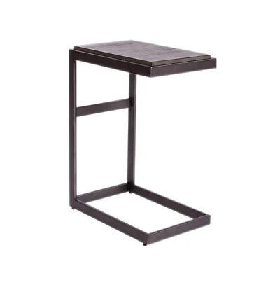 Liberty Furniture Modern View Laptop Table in Gauntlet Gray