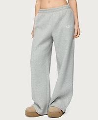 Edikted Women's Lover Wide Leg Sweatpants