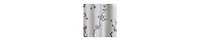 Slickblue Cotton Shower Curtain with Purple Grey Beige Floral Blossom Pattern