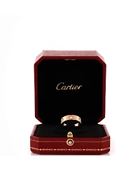 Pre-Owned Cartier Love 3 Diamonds Band Ring