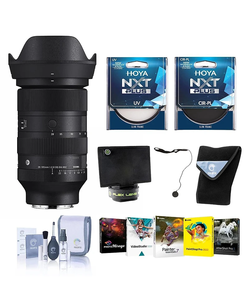 Sigma 28-105mm f/2.8 Dg Dn Art Lens for Sony E with Pro Filter kit