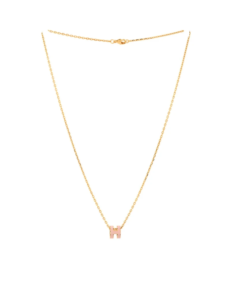Pre-Owned HERMES Pop H Pendant Chain Necklace