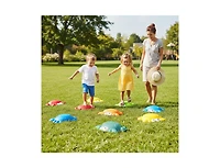 Slickblue 9-Piece Toddler Stepping Stones Non-Slip Balance Play Set