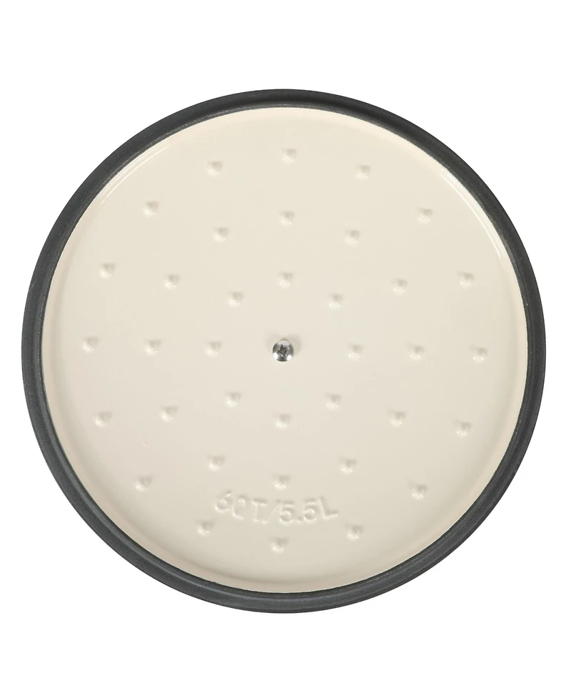 Babish 6 Qt Round Matte Enamel Cast Iron Dutch Oven