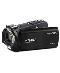 Minolta MN4K100Z 28MP 4K Ultra Hd 3.5" Touchscreen Night Vision Camcorder