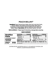 Sugarfina Spring Peach Bellini Candy Celebration Bottle, 2-pc.