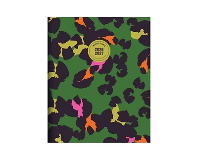 Tf Publishing Paper Goods July 2026 - June 2027 Lucky Leopard Large Monthly Planner