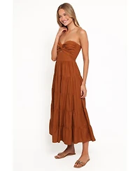 Petal and Pup Women's Sitara Strapless Midi Dress