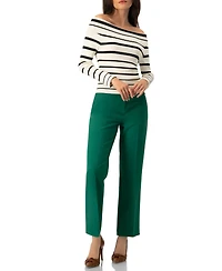 Ivonne Women's Tailored Straight-Leg Trousers