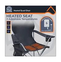 Camp & Go Heated Deluxe Quad Chair