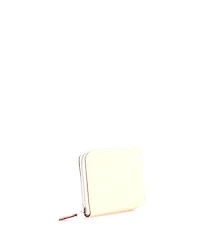 Pre-Owned HERMES Compact Azap Zip Around Wallet Silk'in Epsom