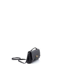 Pre-Owned Balenciaga Bel Air Top Handle Flap Leather