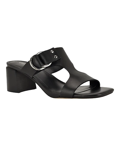 Calvin Klein Women's Vevia Block Heel Sandals